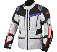 Macna Chieftane waterproof Motorcycle Textile Jacket, light grey/black, size M