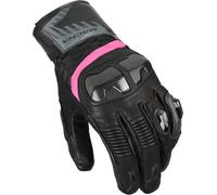 Macna Chiza Ladies Motorcycle Gloves, black/hotpink, size XL