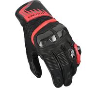 Macna Chizu Motorcycle Gloves, black/red, size L
