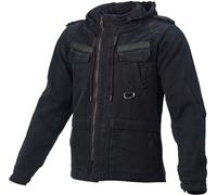 Macna Combat Motorcycle Textile Jacket, black, size XL