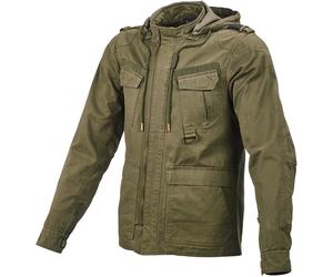 Macna Combat Motorcycle Textile Jacket, green, size 3XL for Men