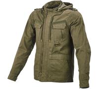 Macna Combat Motorcycle Textile Jacket, green, size M for Men
