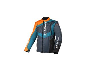 Macna Crest MC Jacket Orange/Grey/BlueL Orange,Grey,Blue