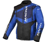 Macna Crest Motocross Jacket, black-blue, size L for Men