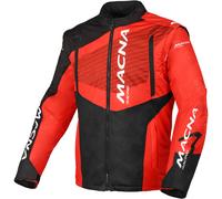 Macna Crest Motocross Jacket, red/black, size M