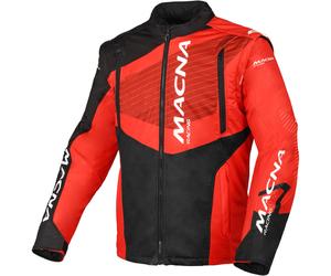 Macna Crest Motocross Jacket, red/black, size XXL