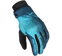 Macna Crew RTX Ladies Motorcycle Gloves, black/blue, size XL