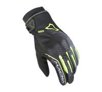 Macna Crew RTX waterproof Motorcycle Gloves, black-yellow, size M for Men