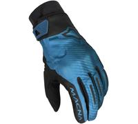 Macna Crew RTX waterproof Motorcycle Gloves, black-blue, size 3XL for Men