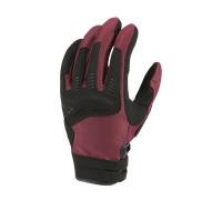 Macna Darko Ladies Motorcycle Gloves, red, size L for Women