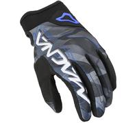 Macna Decode Motorcycle Gloves, black/blue/white, size XL