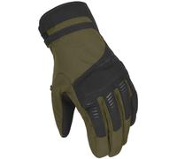 Macna Dim RTX waterproof Ladies Motorcycle Gloves, black-green, size L for Women