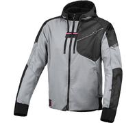 Macna Distec Ladies Motorcycle Textile Jacket, black-grey, size 2XL for Women