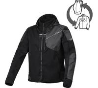 Macna Distec Ladies Motorcycle Textile Jacket, black, size S