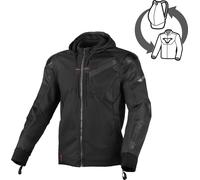 Macna Distec Motorcycle Textile Jacket, black, size 2XL