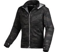 Macna District Camo Ladies Motorcycle Textile Jacket, black/camouflage, size M