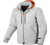 Macna District Motorrad Textiljacke, grey, size 4XL