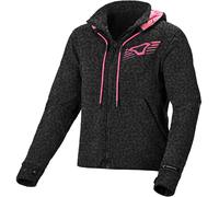 Macna District Ladies Motorcycle Textile Jacket, grey, size M for Women
