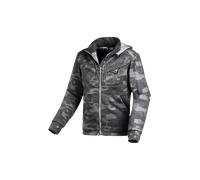 Macna District Camo Motorcycle Textile Jacket, black/camouflage, size XL