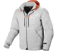 Macna District Motorrad Textiljacke, grey, size 3XL