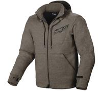 Macna District Motorrad Textiljacke, grey, size 4XL
