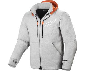 Macna District Motorrad Textiljacke, light grey, size S