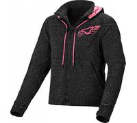 MACNA DISTRICT women's hoodie dark grey-black-panther XS