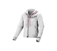 §Macna District Women's Motorcycle Hoodie Grey§