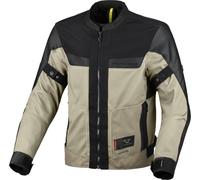 Macna Empire 2.0 waterproof Motorcycle Textile Jacket, black-beige, size L for Men