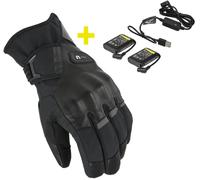 Motorcycle Gloves Man Macna Era 2.0 RTX Kit Electronically Heated Black