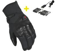 Macna Era RTX heatable waterproof Ladies Motorcycle Gloves Kit, black, size 2XL for Women