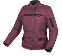 Macna Evora waterproof Ladies Motorcycle Textile Jacket, burgundy red, size XS