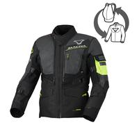 Macna Flexodus NightEye waterproof Motorcycle Textile Jacket, size XL for Men