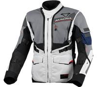 Macna Flexodus waterproof Motorcycle Textile Jacket, black-grey, size L for Men
