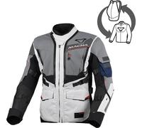 Macna Flexodus waterproof Motorcycle Textile Jacket, black-grey, size 3XL for Men