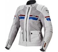 MACNA FLUENT women's mesh jacket light grey-blue-red S