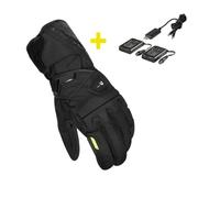 Macna Foton 2.0 RTX Moto Motorcycle Motorbike Heated Gloves With Kit Black
