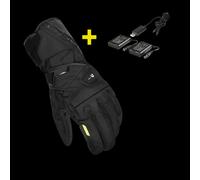Macna Foton 2.0 RTX Motorcycle Motorbike Heated Gloves With Kit Black