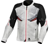 MACNa FOXTER textile jacket light grey-black 3XL