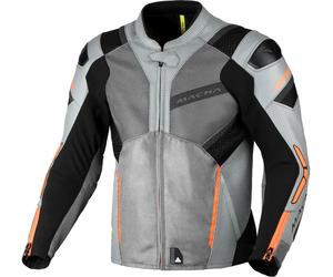 Macna Galvic, leathet/mesh jacket 48 Grey/Black/Orange