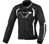 Macna Grisca Ladies Motorcycle Textile Jacket, black-white, size XL for Women