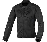 Macna Grisca Solid Ladies Motorcycle Textile Jacket, black, size L for Women