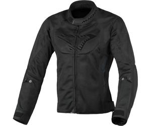 Macna Grisca Solid Ladies Motorcycle Textile Jacket, black, size M for Women
