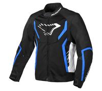 Macna Grisco Motorcycle Textile Jacket, black/blue/white, size L