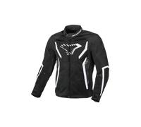 Macna Grisco Motorcycle Textile Jacket, black/white, size XXL