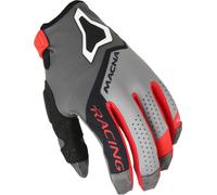 Macna Heat-1 Motocross Gloves, black/grey/red, size L