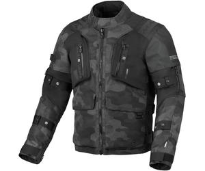 Macna Higera Camo, textile jacket waterproof XXL Black/Grey/Dark Grey