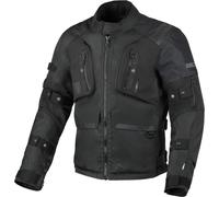 Macna Higera Solid waterproof Motorcycle Textile Jacket, black, size M