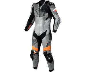 Macna Ignite, leather suit 1pcs. perforated 52 Grey/Black/Orange