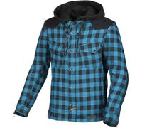 Macna Inland Plaid Motorcycle Textile Jacket, blue, size XXL